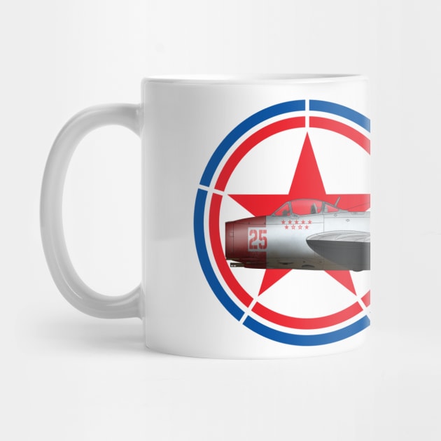 Mikoyen-Gurevich MiG-15 (North Korea) by BearCaveDesigns